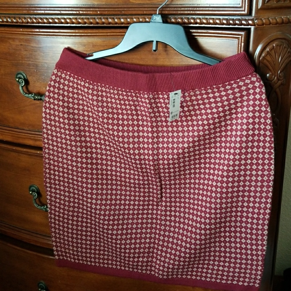 The Limited sweater skirt